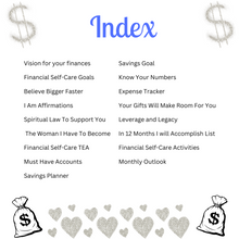 Load image into Gallery viewer, Financial Self Care Planner