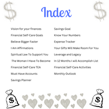 Load image into Gallery viewer, Financial Self Care Digital Planner
